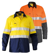 Womens Bisley 3M Taped Hi Vis Shirt