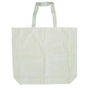 Calico Short Handle Shopping Tote 370mm x 420mm